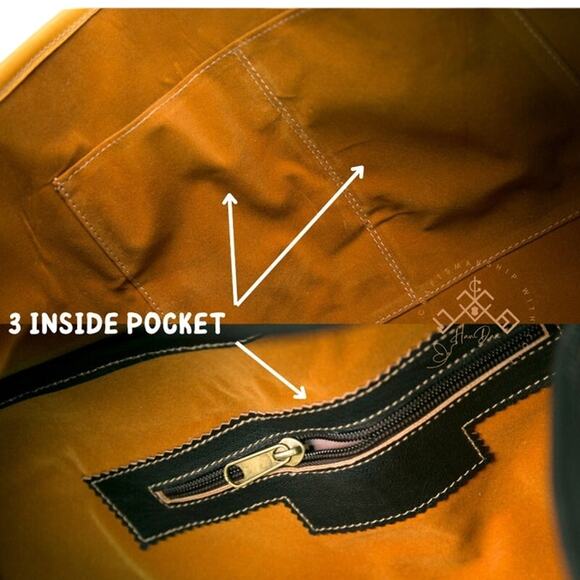 Oversized Doctor's Carpet Bag - Picture 4 of 4